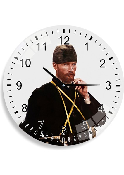 Atatürk Cam Saat - 40 cm