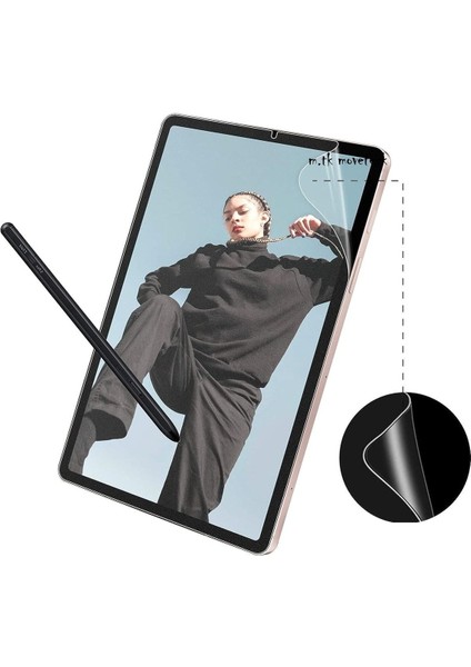 Samsung Galaxy Tab S9 Ultra 14.6 Inç Tablet Ekran Koruyucu Nano Full Kaplama Esnek Kırılmaz Cam SM-X910
