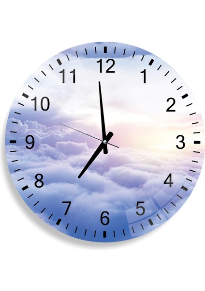 Bulut Cam Saat - 60 cm fiyatları