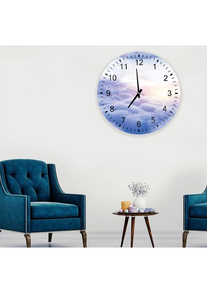 Bulut Cam Saat - 60 cm modelleri