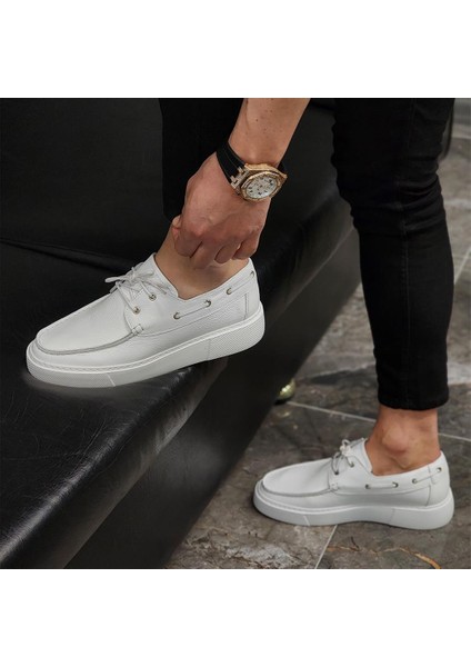 Sail Lakers - Beyaz Deri Erkek Günlük Ayakkabı fiyatları