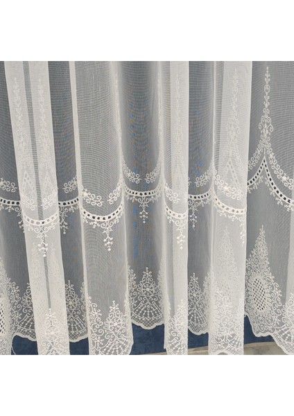 Tül Perde Serpme Desenli Yeni Sezon Keten Görünümlü Zemin Ütü Sezmez Tül Perde 1x3 Sık Pileli Tül Perde modelleri