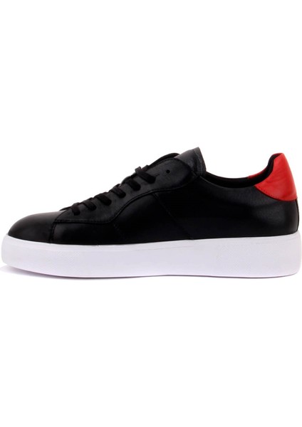 Sail Lakers - Siyah Deri Erkek Sneaker