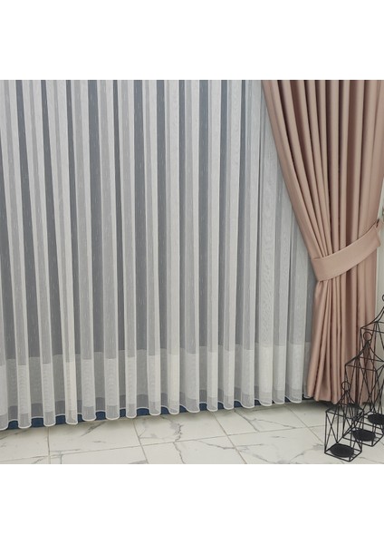 Tül Perde Sade Düz Yeni Sezon Etek Ayrıntılı Kaliteli Ütü Istemeyen Tül Perde 1x3 Sık Pileli Tül Perde fiyatları