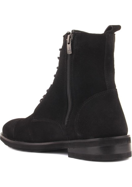 Sail Lakers - Siyah Süet Bağcıklı, Fermuarlı Erkek Bot fırsatları