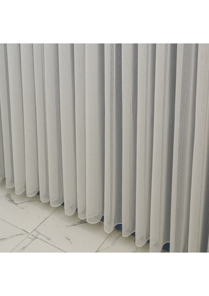 Tül Perde Işıltı Serisi Yeni Sezon Kaliteli Tok Kumaş Ütü Sevmez Tül Perde 1x2 Seyrek Pileli Tül Perde indirimleri