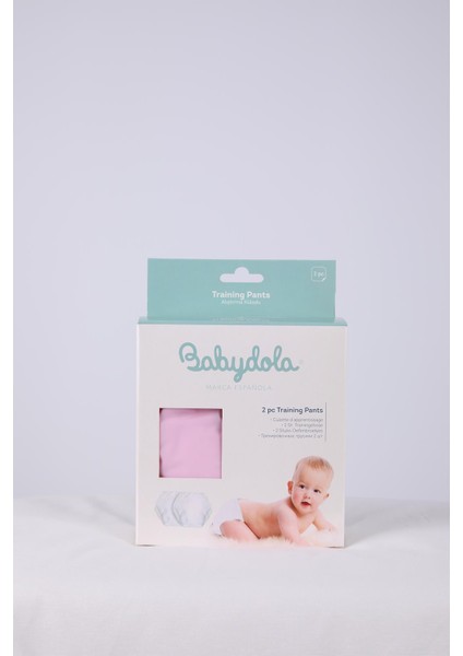 Babyhola Yıkanabilir Yüksek Emici Alıştırma Külodu 10-15 kg 2'li Pembe 1402