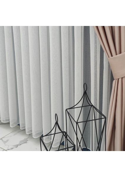 Tül Perde Işıltı Serisi Yeni Sezon Kaliteli Tok Kumaş Ütü Sevmez Tül Perde 1x2 Seyrek Pileli Tül Perde fiyatları