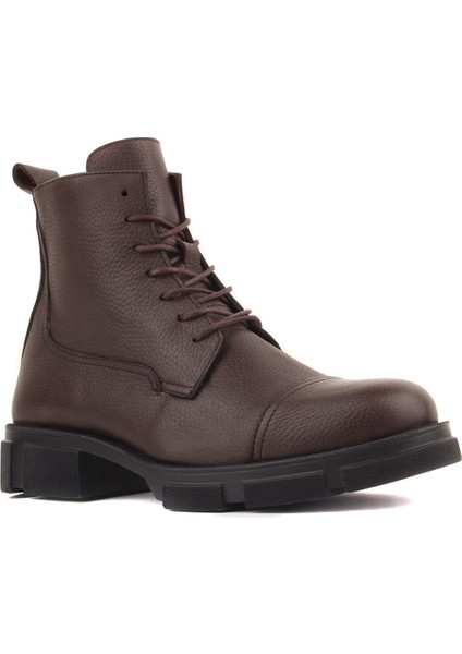 Sail Lakers - Kahverengi Deri Fermuarlı Erkek Bot fiyatları