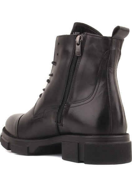 Sail Lakers - Siyah Deri Fermuarlı Erkek Bot fırsatları