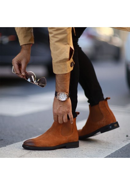 Sail Lakers - Taba Süet Deri Eva Taban Erkek Chelsea Bot fiyatları