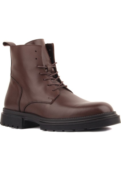 Sail Lakers - Kahverengi Deri Fermuarlı Erkek Bot fiyatları