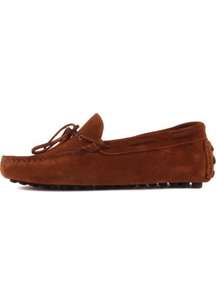 Sail Lakers - Taba Süet Erkek Loafer