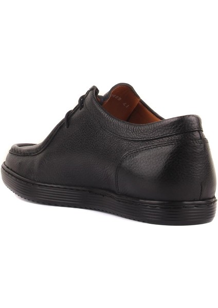 Sail Lakers - Siyah Deri Erkek Günlük Ayakkabı fırsatları