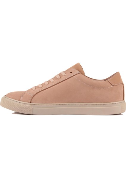 Sail Lakers - Pudra Nubuk Deri Bağcıklı Erkek Sneaker modelleri