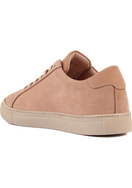 Sail Lakers - Pudra Nubuk Deri Bağcıklı Erkek Sneaker fırsatları