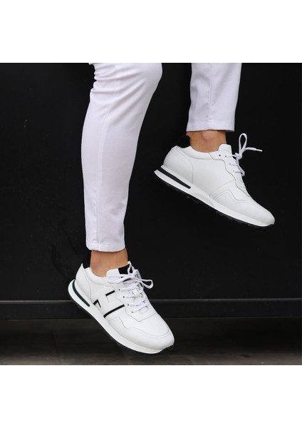 Sail Lakers - Beyaz Deri Bağcıklı Erkek Günlük Ayakkabı fiyatları
