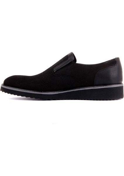 Fosco - Siyah Deri Erkek Günlük Ayakkabı modelleri