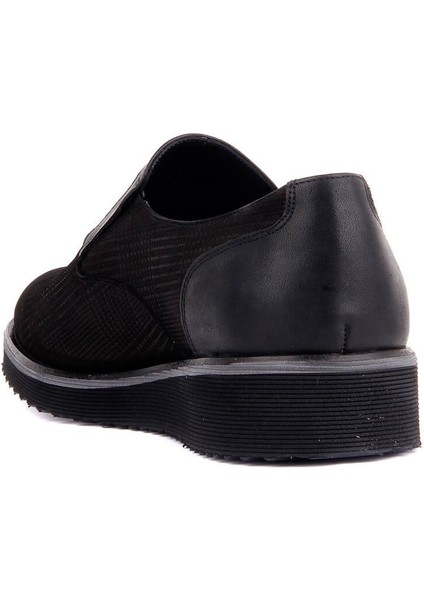 Fosco - Siyah Deri Erkek Günlük Ayakkabı fırsatları