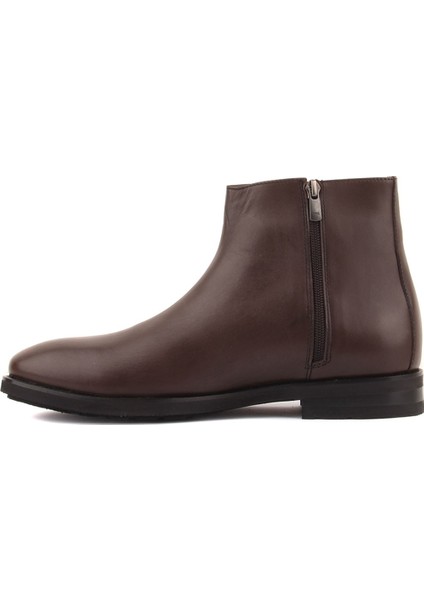 Sail Lakers - Kahverengi Deri Fermuarlı Eva Taban Erkek Bot modelleri