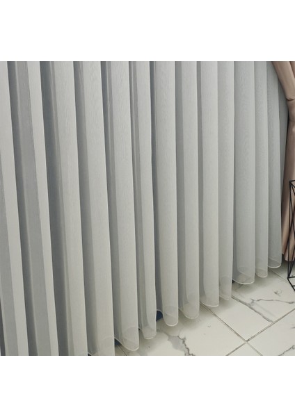 Tül Perde Vokko Zemin Sade Düz Etek Ağırlıklı Ütü Istemez Yeni Sezon Tül Perde 1x3 Sık Pileli Tül Perde fiyatları