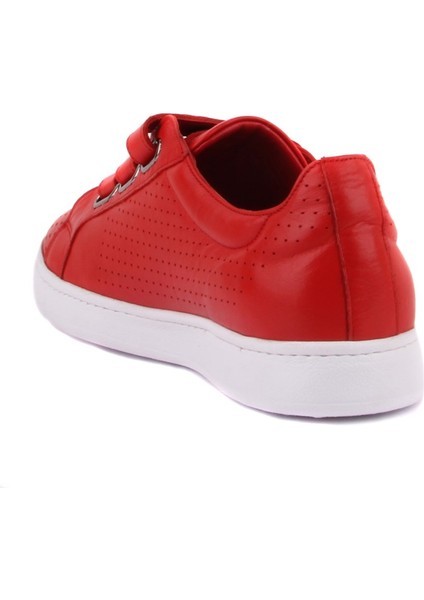 Sail Lakers - Kırmızı Deri Cırtlı Erkek Ayakkabı fırsatları