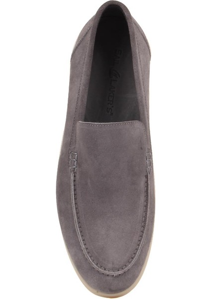 Sail Lakers - Gri Süet Deri Erkek Günlük Ayakkabı indirimleri