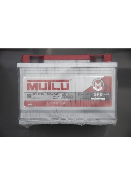 72AH Mutlu Akü