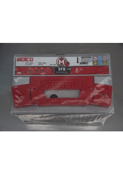 72AH Mutlu Akü fiyatları