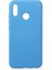 Huawei P20 Lite Kılıf Nano Içi Kadife Silikon - Mavi 300099 1