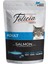 6 Adet Felicia Tahilsiz Somonlu Yetişkin Kedi Pouch 85 gr 1