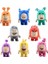 8 Adet 18CM Oddbods Karikatür Peluş Oyuncak - Mor (Yurt Dışından) 2