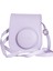 Instax Mini 12 Lila Fotoğraf Makinesi-10'lu Film-Mini Albüm ve Deri Kılıf Seti 2