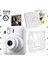 Instax Mini 12 Beyaz Fotoğraf Makinesi-20'lu Film-Kare Albüm ve Şeffaf Kılıf Seti 1