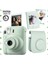 Instax Mini 12 Yeşil Fotoğraf Makinesi-10'lu Film-Mini Albüm ve Deri Kılıf Seti 1