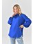 Kadın Tunik Saks Mavi 30523 1