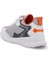KAOR KTN Kız Çocuk Sneaker Koşu & Yürüyüş Ayakkabısı Gri / Turuncu 3