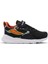 KASHI IN Unisex Çocuk Sneaker Koşu & Yürüyüş Ayakkabısı Siyah / Turuncu 1