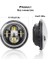 12 V / 24 V Motosiklet Araba Far 7 Inç Yuvarlak LED (Yurt Dışından) 2