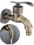 Duvar Çinko Alaşım Bibcock Bahçe Çamaşırhane Lavabo Bataryası Paspas Taps Bronz (Yurt Dışından) 3