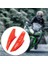Plastik Motosiklet Kask Kulakları Boynuzlar Koruyucu Dekoratif Parçalar Kırmızı Kırmızı (Yurt Dışından) 4