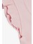 Kız Çocuk Crop Tişört Bağcıklı Fırfırlı 8-14 Yaş, Pembe 4