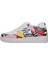 Kadın Vegan Deri Beyaz Sneakers - Painting in Harmony Tasarım 2