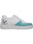 Kadın Vegan Deri Beyaz Sneakers - Koala Hug Tasarım 3