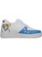 Kadın Vegan Deri Beyaz Sneakers - Warner Bros Wonder Lola Bunny Tasarım 3