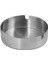 Krom Metal Gri Küllük Kül Tablası - Sigara Küllüğü - 10 Cm. - 1 Adet 1