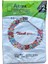 Baskılı Mini Blok Poşet Torba - No : 2 - 25X37 Cm. - Beyaz - 100 Adetlik 1 Paket 1