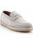 Gri Süet Leather Erkek Loafer Ayakkabı E01902459802 3