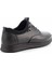 Siyah Leather Erkek Casual Ayakkabı E01733028203 4