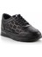 Siyah Baskılı Leather Erkek Casual Ayakkabı E01199016603 3